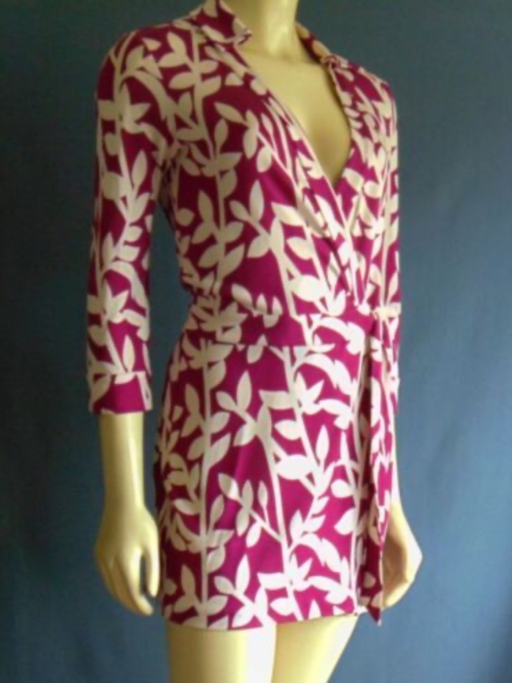 Diane Von Furstenberg Vintage Wrap Dress Romper